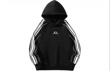 GOLFCROSS Vintage Striped Hoodie