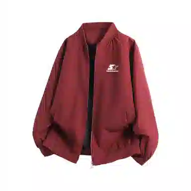 s.k. manor hill Star Logo Coach Jacket