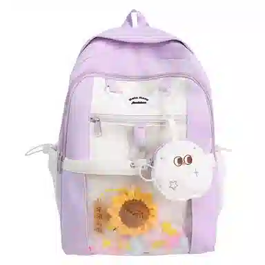 行途 时尚高颜值可爱甜美百搭 尼龙 双肩包 女款 多色