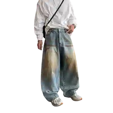 PANDA ADEVIL Devil Graffiti Jeans