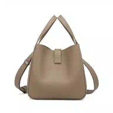 红蜻蜓 高级感百搭通勤复古简约实用百搭气质 头层牛皮 单肩斜挎手提包 常规 女款 多色