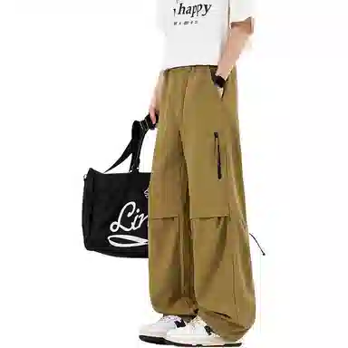 金盾 夏季潮流冰感长裤休闲裤 男女同款