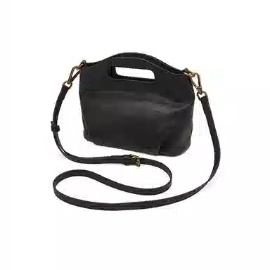 老人头 时尚休闲小众纯色简约高级感通勤 牛皮 手提包 常规 女款 多色