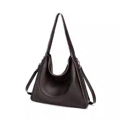 红蜻蜓 高级感百搭气质复古简约实用百搭 牛头层皮革 单肩包 常规 女款 黑色/咖啡色