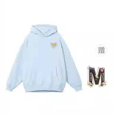 棉购 连帽潮流宽松帽衫加绒加厚外套上衣卫衣 女款