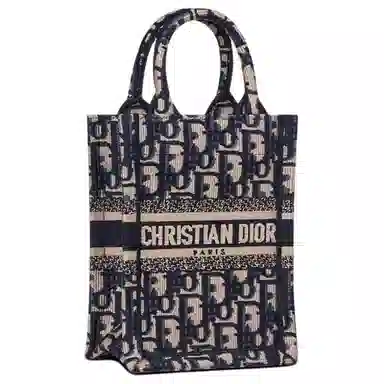 Dior Book Tote Mini Blue