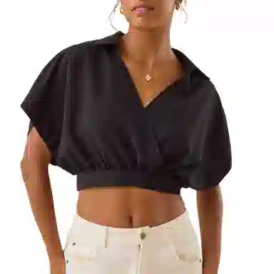 ALTAR'D STATE Avni Crossover Crop Top