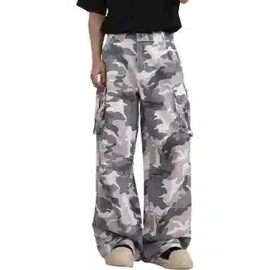 PANDA ADEVIL Camouflage Cargo Pants