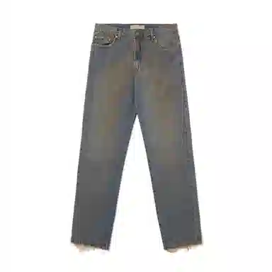 PIET Dirty Straight Leg Denim Trousers