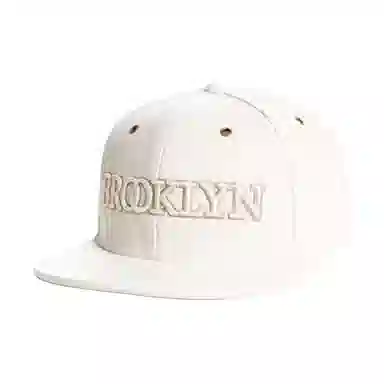 艾佳微 白色字母平沿时尚休闲奇特运动登山游玩 棉 棒球帽 男女同款情侣款