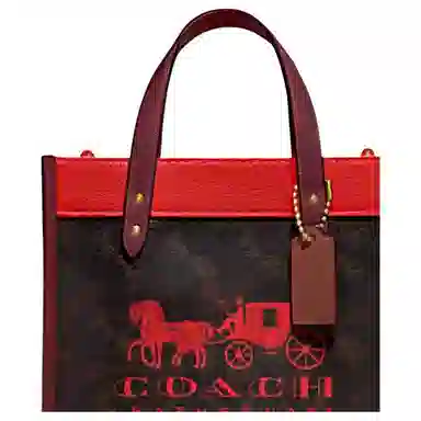 COACH Field 22 Logo Tote