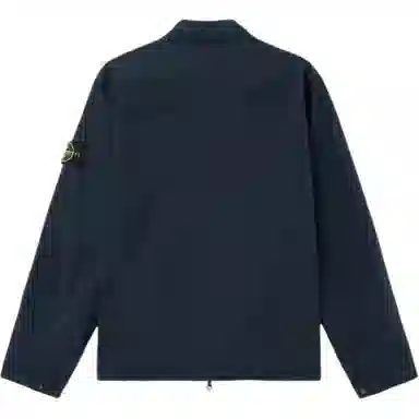 Stone Island Long Sleeve Zip Polo Shirt