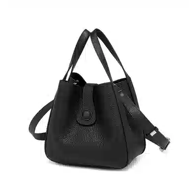 红蜻蜓 高级感百搭通勤复古简约实用百搭气质 头层牛皮 单肩斜挎手提包 常规 女款 多色