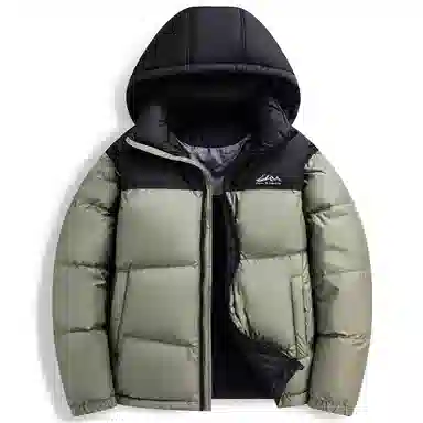 鸭鸭 极寒户外运动保暖冬季外套基础百搭短款可拆卸连帽面包羽绒服 男款