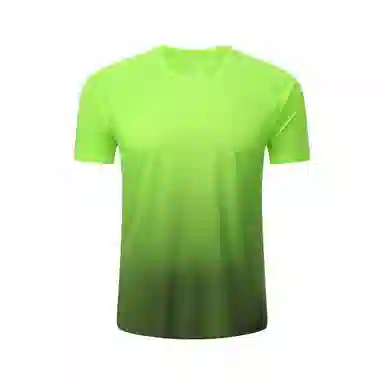 美式渐变轻薄速干运动短袖适合多场景穿着健身衣 男款