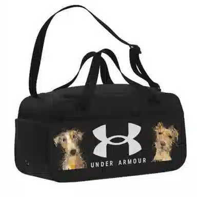 Under Armour Logo Zipper Bag Black