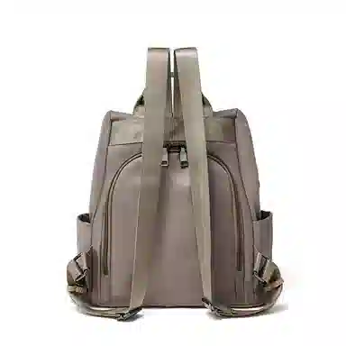 红蜻蜓 简约百搭实用大容量日常 织物 双肩包 常规 女款 黑色/卡其色/粉红色