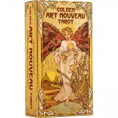 Golden Art Nouveau Tarot