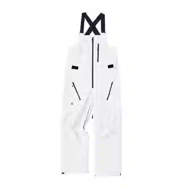 南恩 专业快捷穿脱加绒直筒背带滑雪裤 男女同款