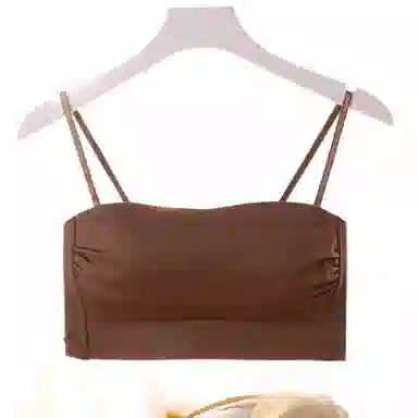 内在密码 纯色露背束胸聚拢防下垂文胸