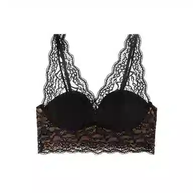 内在密码 纯欲蕾丝薄款透气小胸聚拢收副乳法式性感文胸 女款