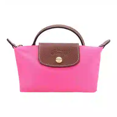 LONGCHAMP Le Pliage Valentine's Day Edition Candy Pink