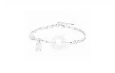 百利金 碎银平安扣 招财纳福平安转运国潮复古新中式精致轻奢气质百搭小众设计可调节转运珠拼接链#好运 玉髓 手链 男女同款情侣款