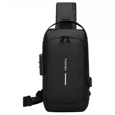 老人头 休闲机能男士单肩包商务潮流通勤 新型纳米 斜挎包 常规 男款 多色