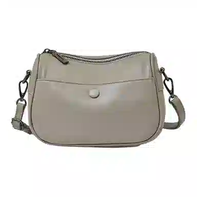 老人头 气质通勤简约时尚百搭高级感 牛皮 斜挎单肩包 常规 女款 多色