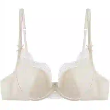 内在密码 法式纯欲蕾丝内衣女夏薄款大胸显小胸透气软钢圈防下垂性感文胸 女款