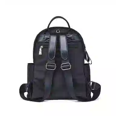 红蜻蜓 简约百搭实用大容量日常 织物 双肩包 常规 女款 黑色/卡其色/粉红色