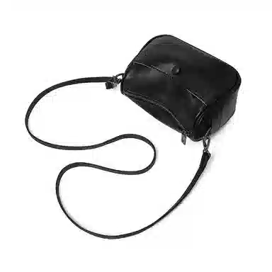 老人头 气质通勤简约时尚百搭高级感 牛皮 斜挎单肩包 常规 女款 多色