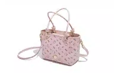 Sanrio Hello Kitty Classic Monogram Tote Bag Medium Pink