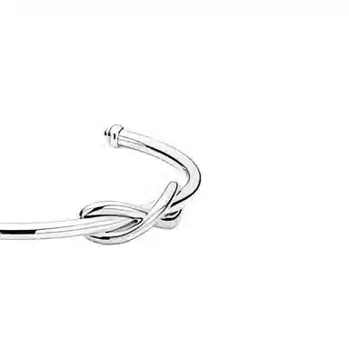 Tiffany & Co. Double Bow Cuff Silver