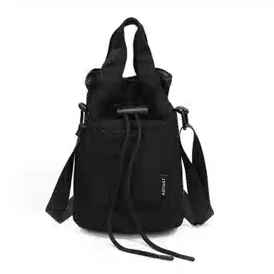 醇龙 户外抽绳小挎包女潮轻便运动束口手机包便携式瑜伽 牛津布 单肩包 常规 男女同款情侣款 多色