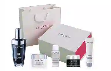 兰蔻 小黑瓶 肌底液礼盒护肤套装 淡纹紧致保湿滋润修护补水抗氧化收缩毛孔 第二代 五件套