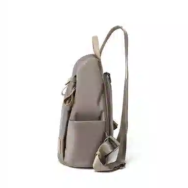 红蜻蜓 简约百搭实用大容量日常 织物 双肩包 常规 女款 黑色/卡其色/粉红色