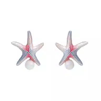 SUMIYAKI Ocean Party Starfish S925 Silver Earrings