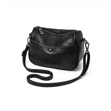 老人头 气质通勤简约时尚百搭高级感 牛皮 斜挎单肩包 常规 女款 多色