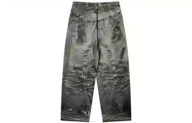 TGNS 3D Printed Beaded Vintage Denim