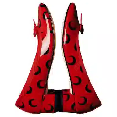 Repetto x marine serre Camille Moon 3cm