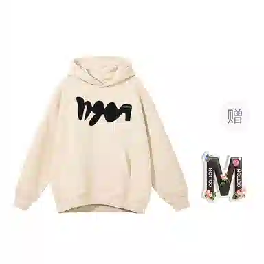 棉购 美式连帽重磅简约舒适卫衣 女款