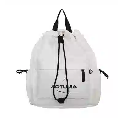 醇龙 抽绳运动大容量背包旅行简易健身轻便篮球口袋 尼龙 单肩包双肩包 男女同款情侣款 多色