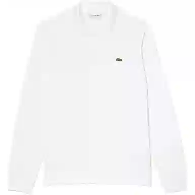 Lacoste Logo Patch Long Sleeve Polo