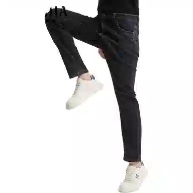 古鲨 轻奢保暖休闲裤牛仔裤 男款