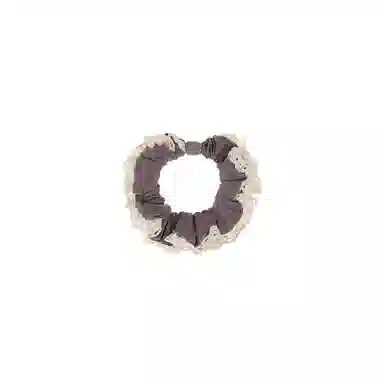 水中玉 花边加粗高弹力耐用不勒头 布艺 头绳 女款