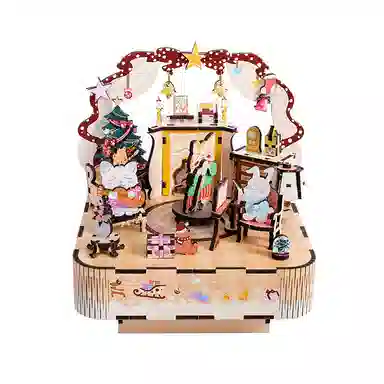 萌吉码 芒羊魔法城堡 拼装模型