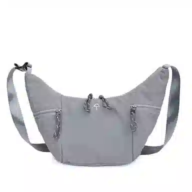 醇龙 简约休闲大容量百搭通勤轻便运动饺子学生百搭 尼龙 斜挎腋下单肩包 男女同款情侣款 多色