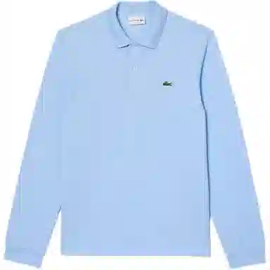 Lacoste Logo Patch Long Sleeve Polo