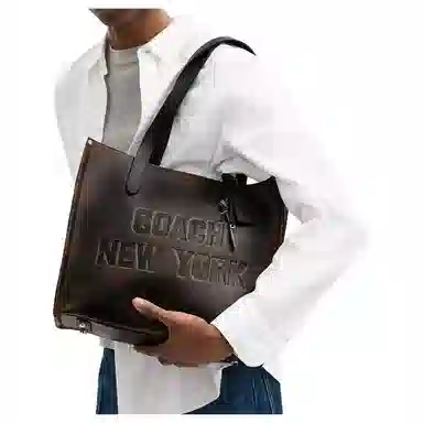 COACH Relay 41 Loved Tote Bag Brown